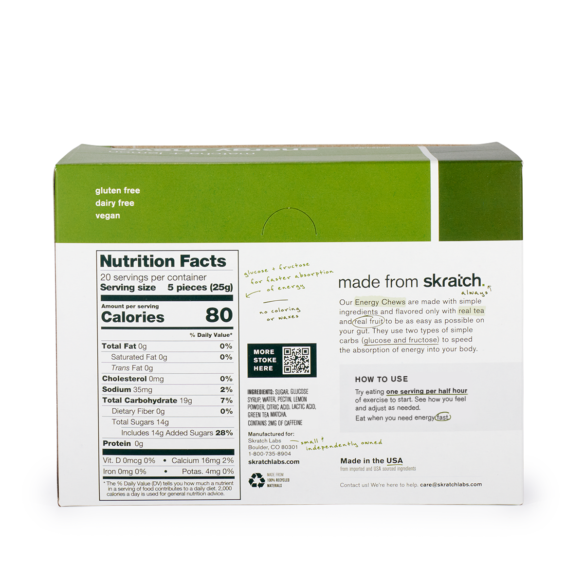 Skratch Labs Sport Energy Chews