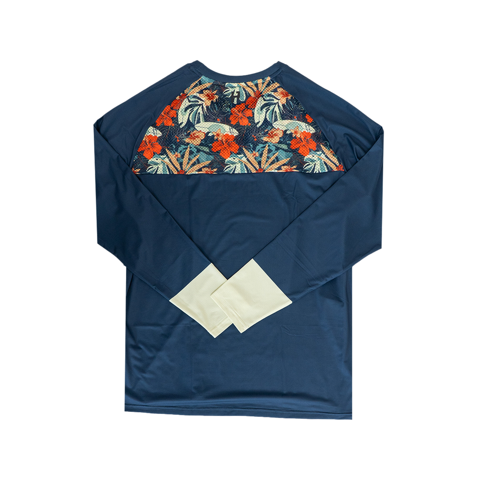 Long Sleeve VenTop Jersey - Paradise Pedal