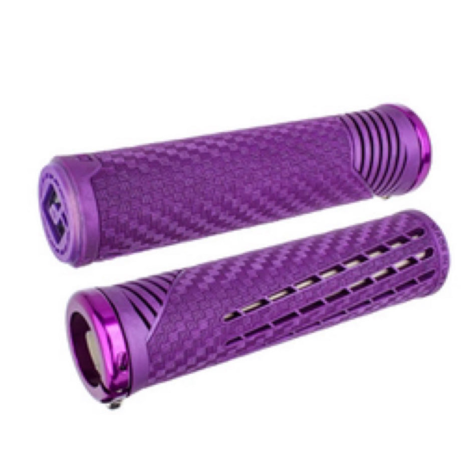 Old Dutch International ODI CF Grip v2.1 Grips 135mm, Pearl Black/Red