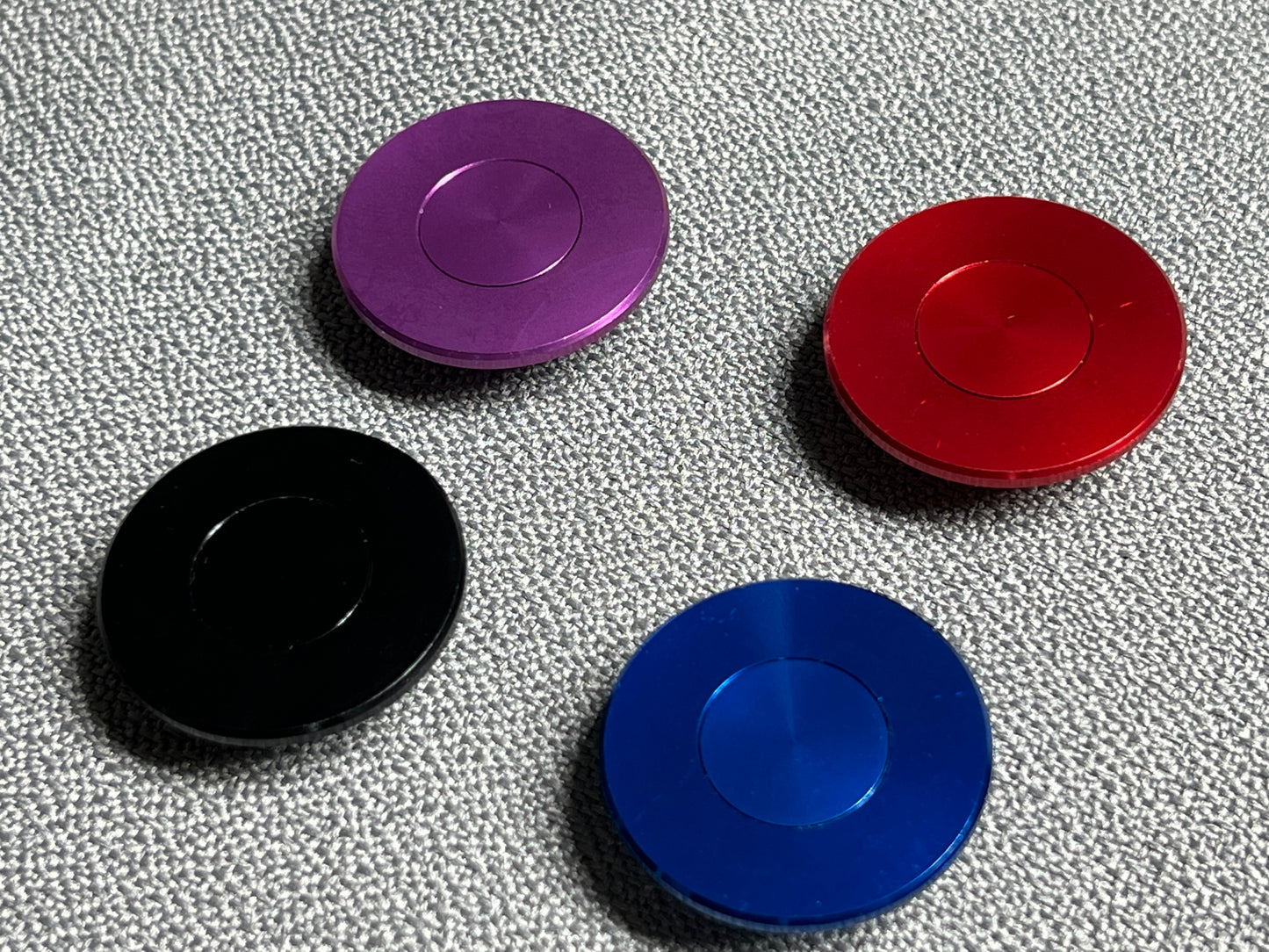 Customized Laser Engraved Top Cap with Bolt Cover